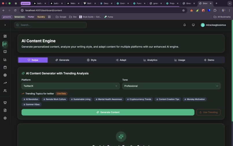 Grosonix – screenshot 1