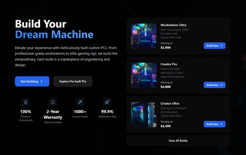 CustomComputer.io – screenshot 1