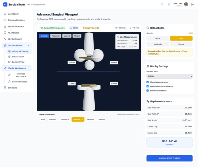 XR 3D application for Knee Surgery – screenshot 2