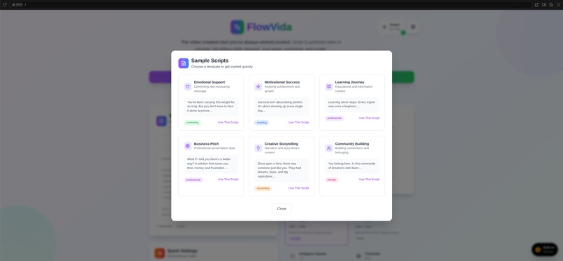 FlowVida – screenshot 2
