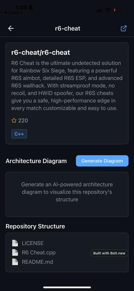 Github Explorers – screenshot 2