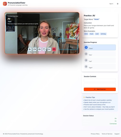 AI Assisted Language Learning Auto Pronounciation – screenshot 2