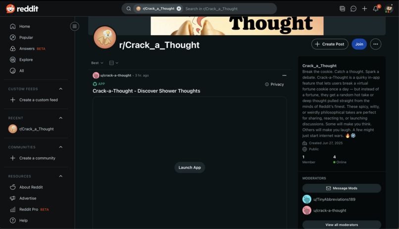 Crack a Thought – screenshot 1