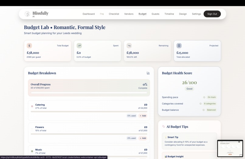 Blissfully AI – screenshot 2
