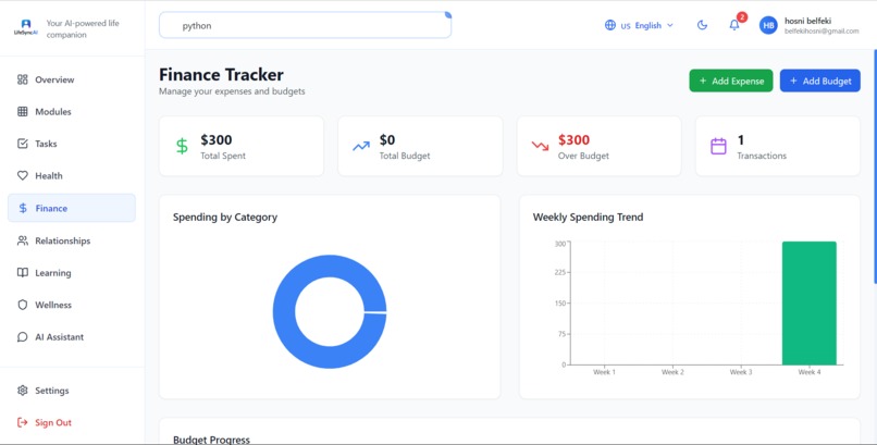 LifeSync AI – screenshot 6