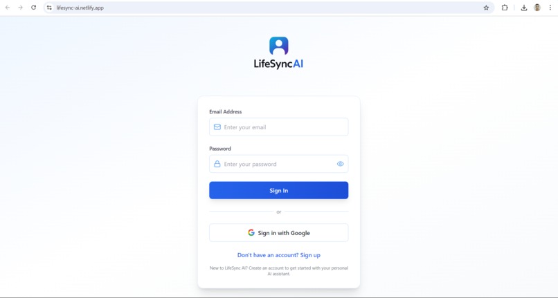 LifeSync AI – screenshot 14