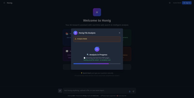 HONIG – AI That Understands You Better – screenshot 1