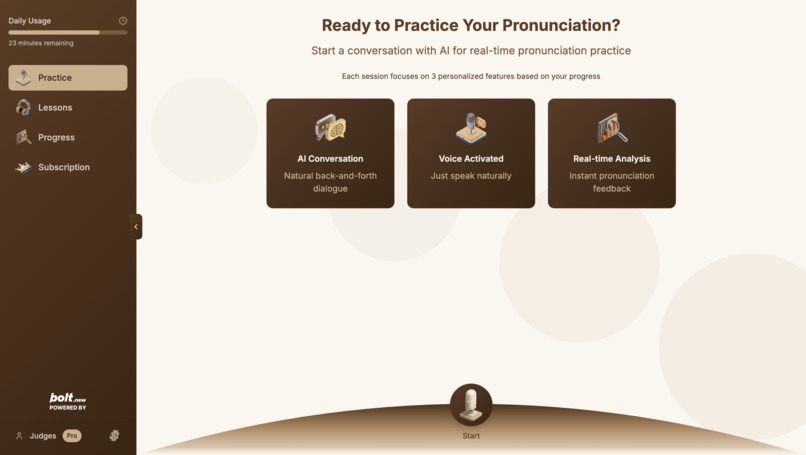 Smooth Talker: AI Accent Coach – screenshot 2