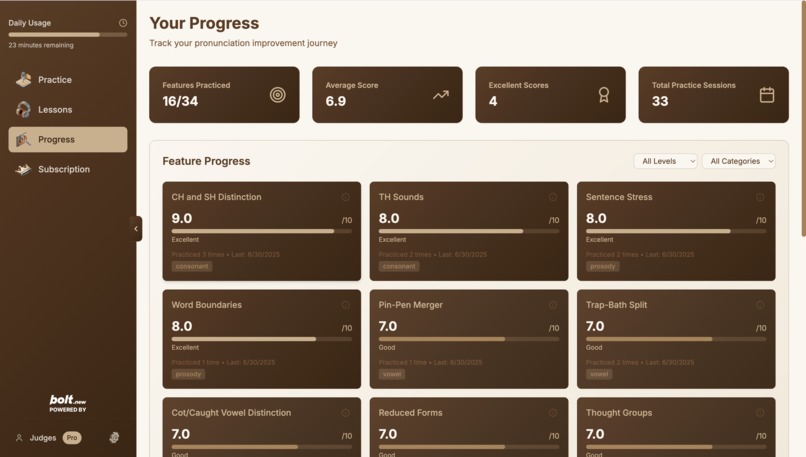 Smooth Talker: AI Accent Coach – screenshot 4