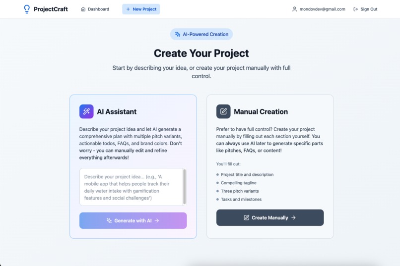 ProjectCraft – screenshot 2