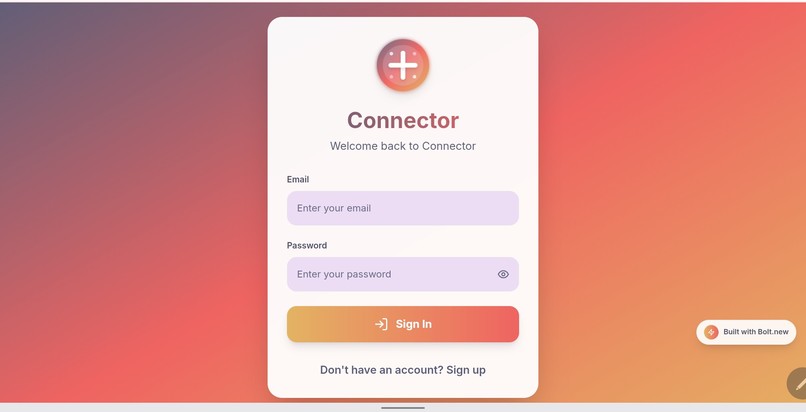 Connector  – screenshot 1