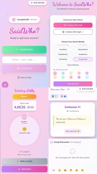 SaidWho? – screenshot 1