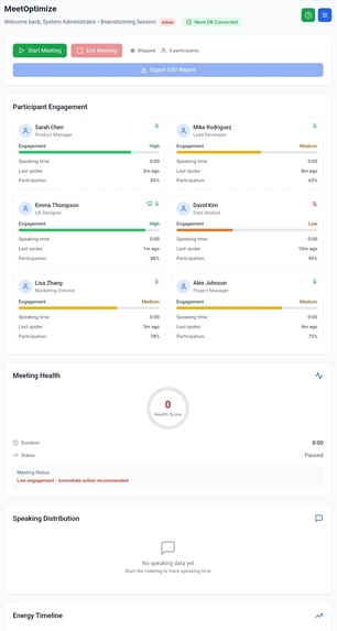 MeetOptimize – screenshot 3
