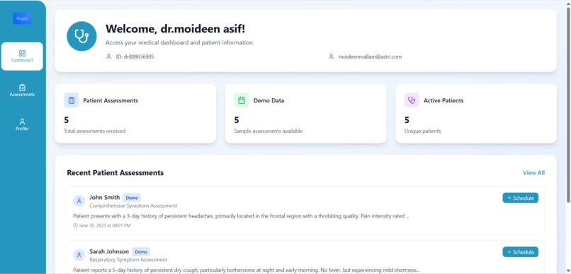 ASTRI – screenshot 1