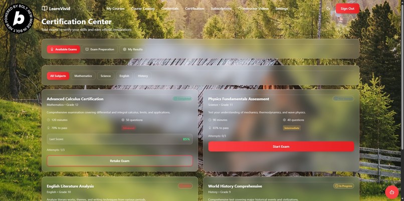 LearnVivid – screenshot 1