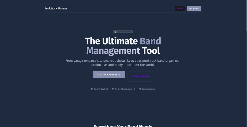 Punk Rock Planner – screenshot 2