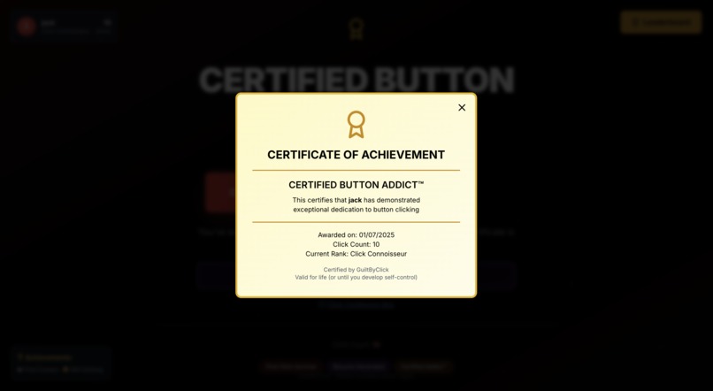 GuiltByClick – screenshot 5