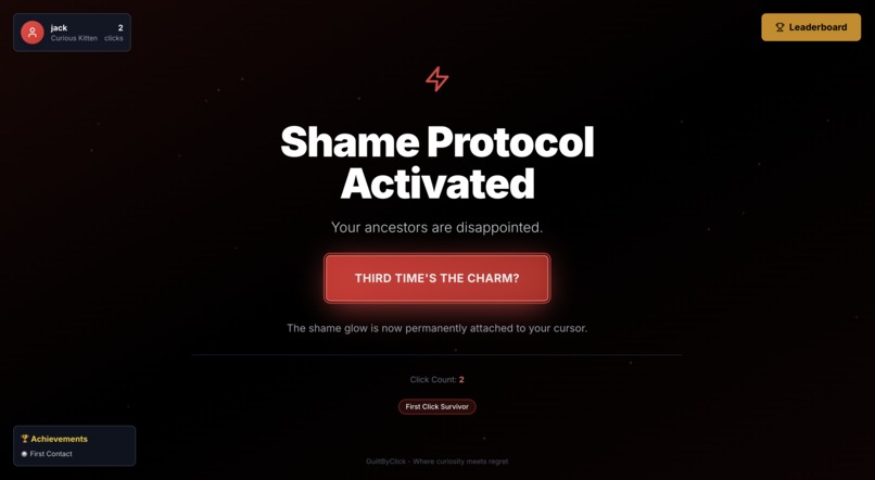 GuiltByClick – screenshot 14