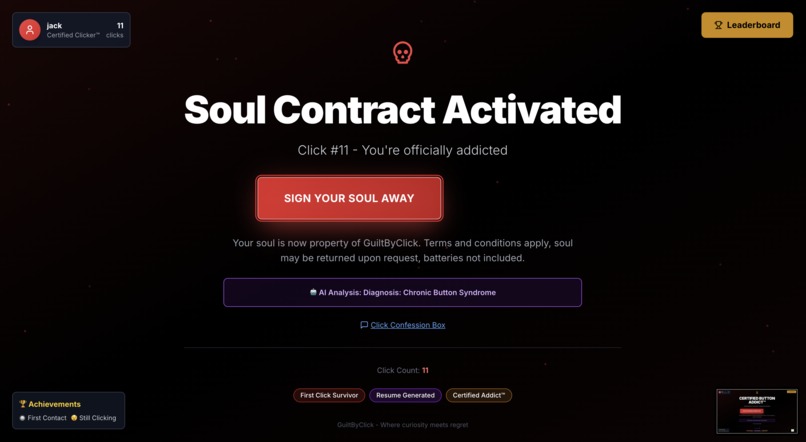 GuiltByClick – screenshot 17