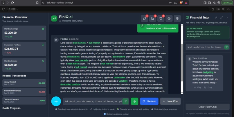 FinIQ.ai – screenshot 2