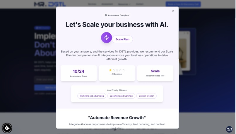 Mr DGTL - AI Consulting – screenshot 5