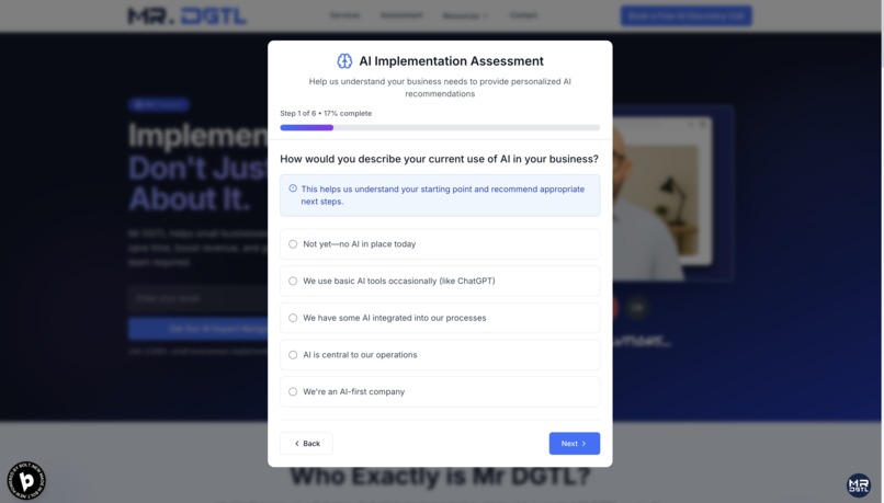 Mr DGTL - AI Consulting – screenshot 3