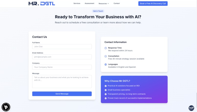 Mr DGTL - AI Consulting – screenshot 7