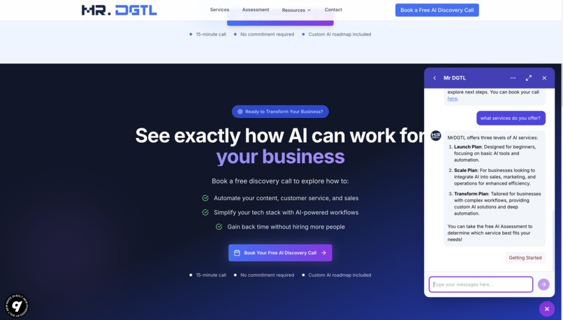 Mr DGTL - AI Consulting – screenshot 6