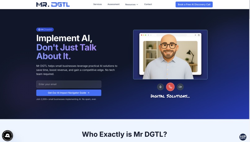 Mr DGTL - AI Consulting – screenshot 1