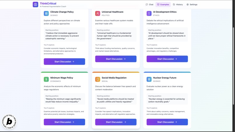 ThinkCritical – screenshot 1