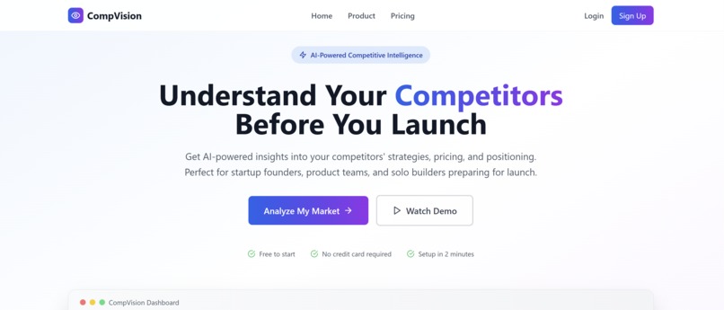 CompVision – screenshot 2