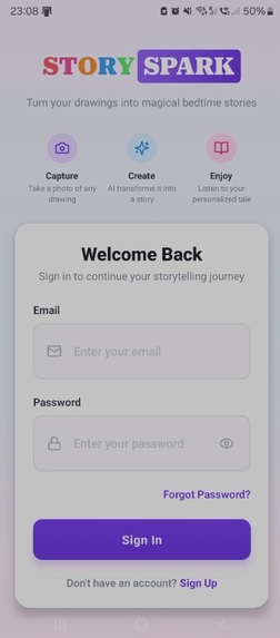 StorySpark - create story from drawing – screenshot 1