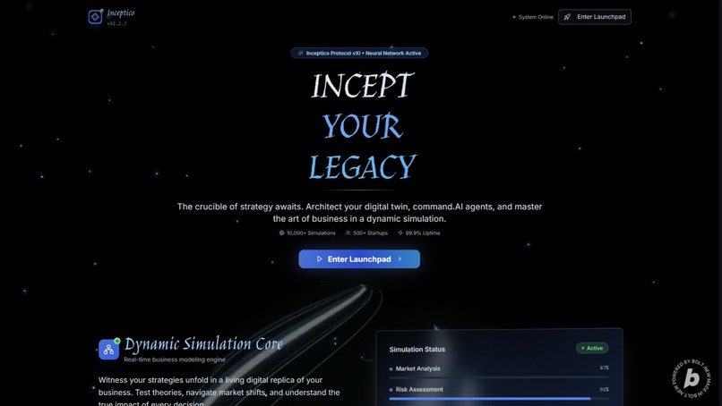 Inceptico – screenshot 1