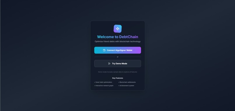 DebtChain – screenshot 1