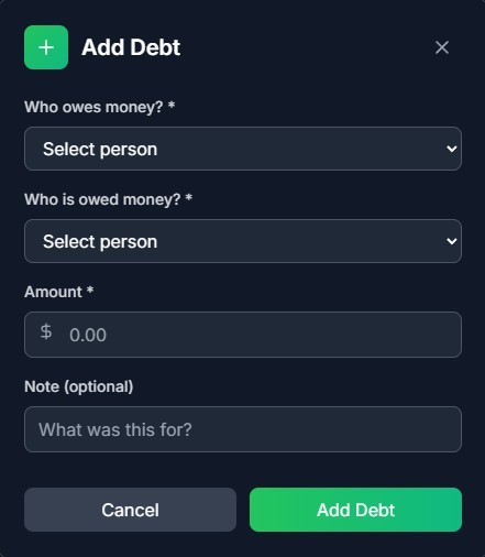 DebtChain – screenshot 3