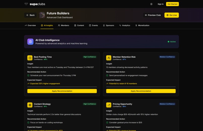 Supa Clubs - Spark a Vibe. – screenshot 2