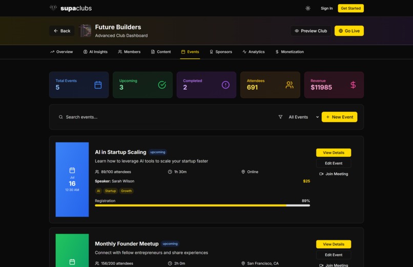 Supa Clubs - Spark a Vibe. – screenshot 5