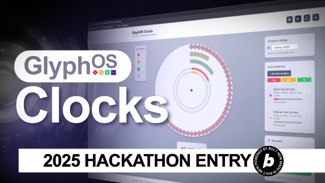 GlyphOS Clocks – screenshot 1