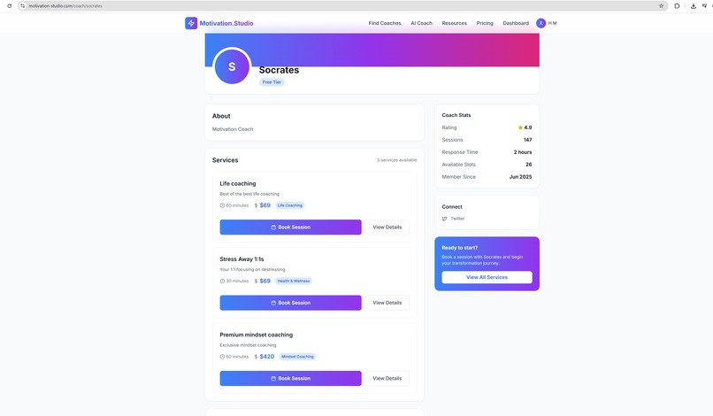 Motivation Studio – screenshot 5