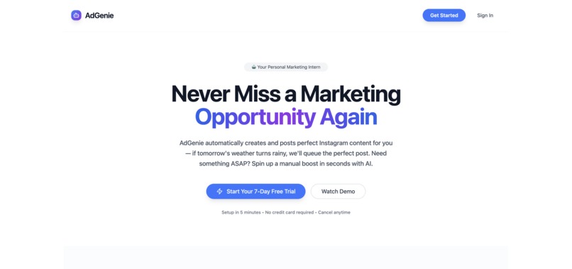 AdGenie – screenshot 1