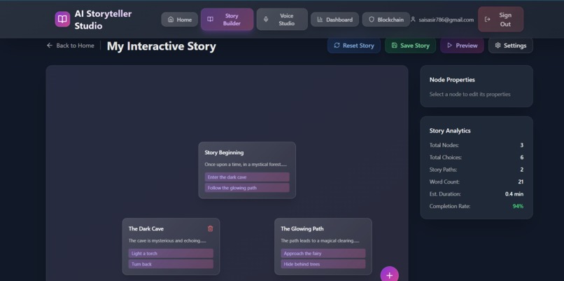AI Storyteller Studio – screenshot 3