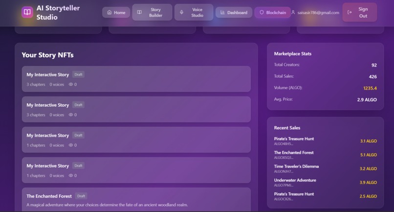 AI Storyteller Studio – screenshot 4