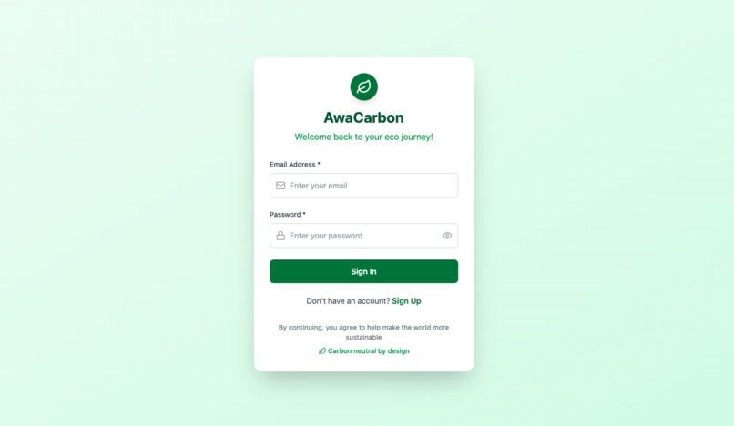 AwaCarbon – screenshot 1