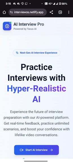 InterviewOS – screenshot 1