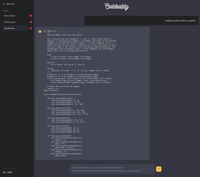 CodeBuddy – screenshot 3