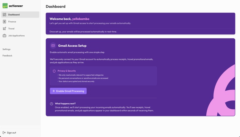 Actioneer – screenshot 8