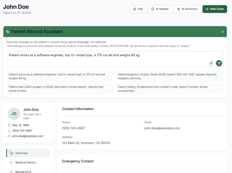 Optinote – screenshot 1