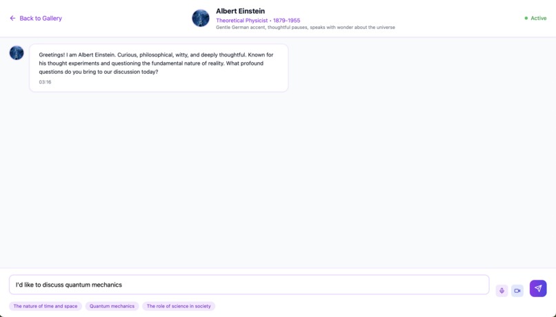 TimeTalk: Debate with Legends – screenshot 1