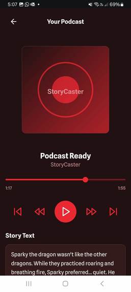 StoryCaster – screenshot 2