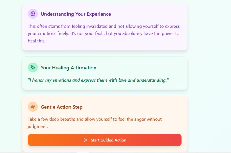 Choose Wholeness – screenshot 2
